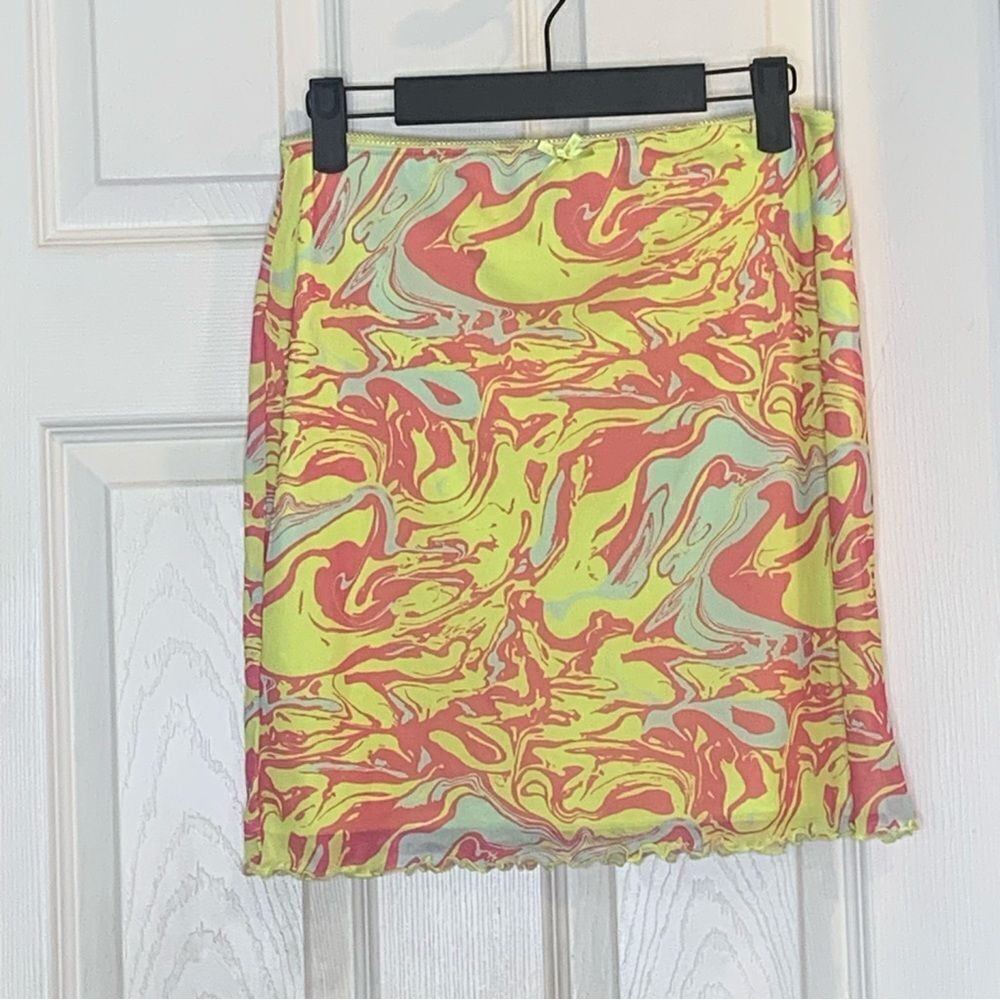 Wild Fable Mesh Mini Skirt Size Medium